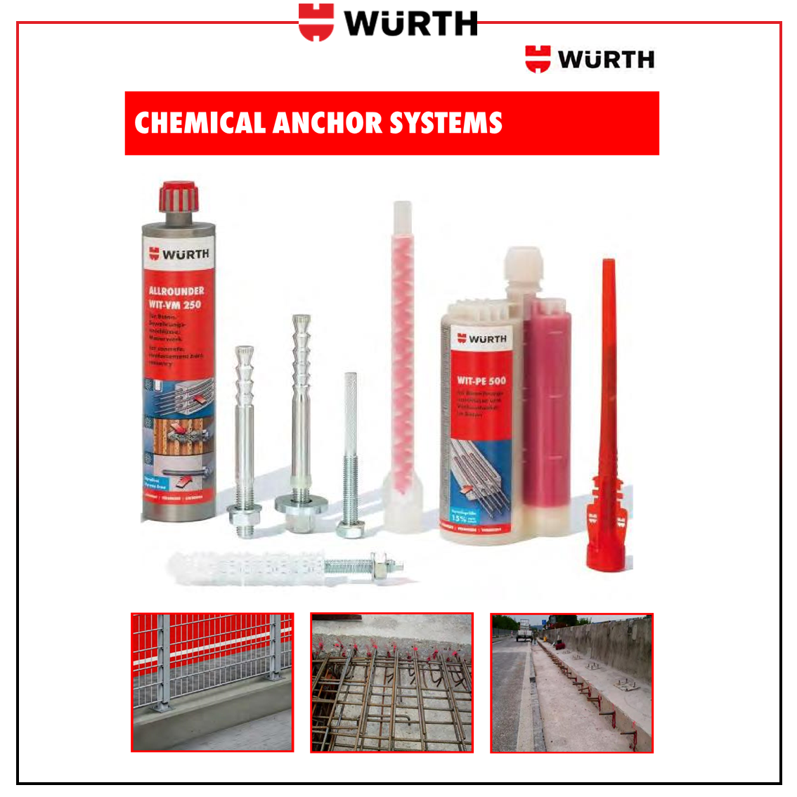 WURTH - Chemical Anchors Catalogue