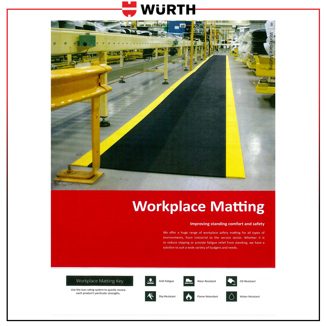 WURTH - Safety Workplace Matting Catalogue