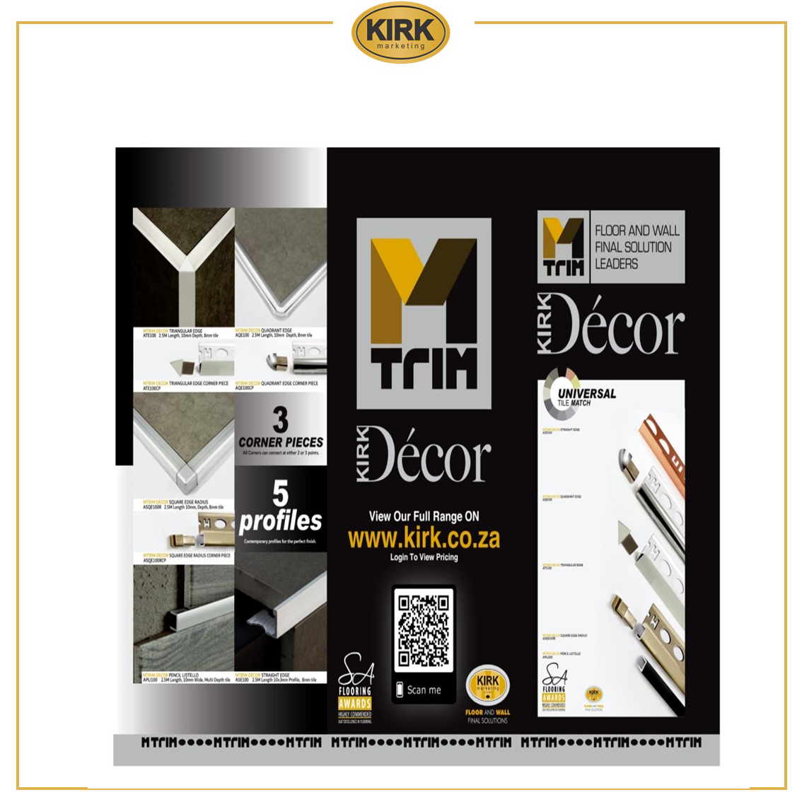 KIRK - Tile Trim Catalogue