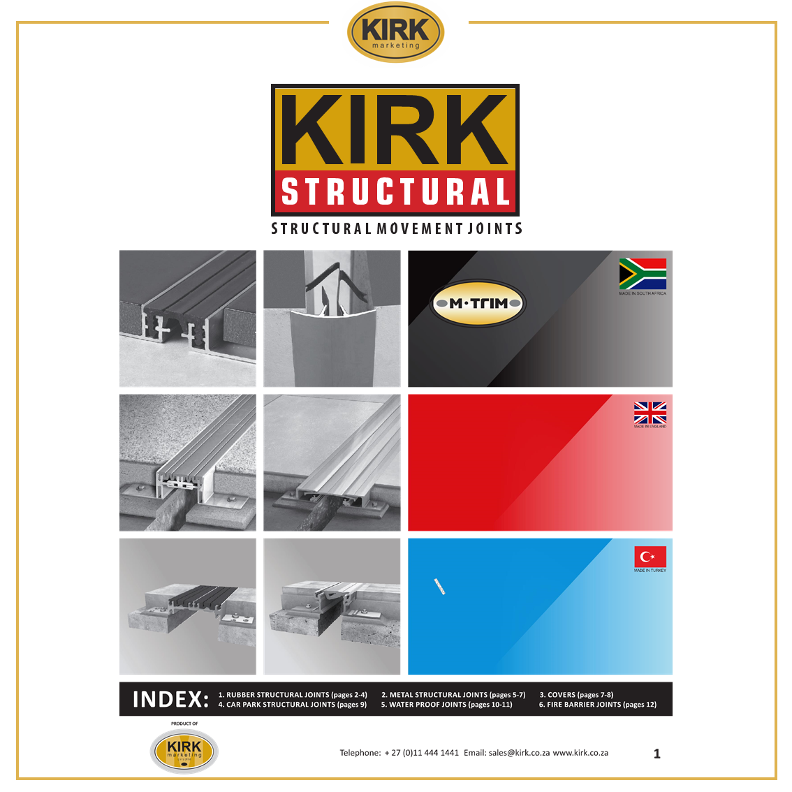 KIRK - STRUCTRUAL-Catalogue Catalogue