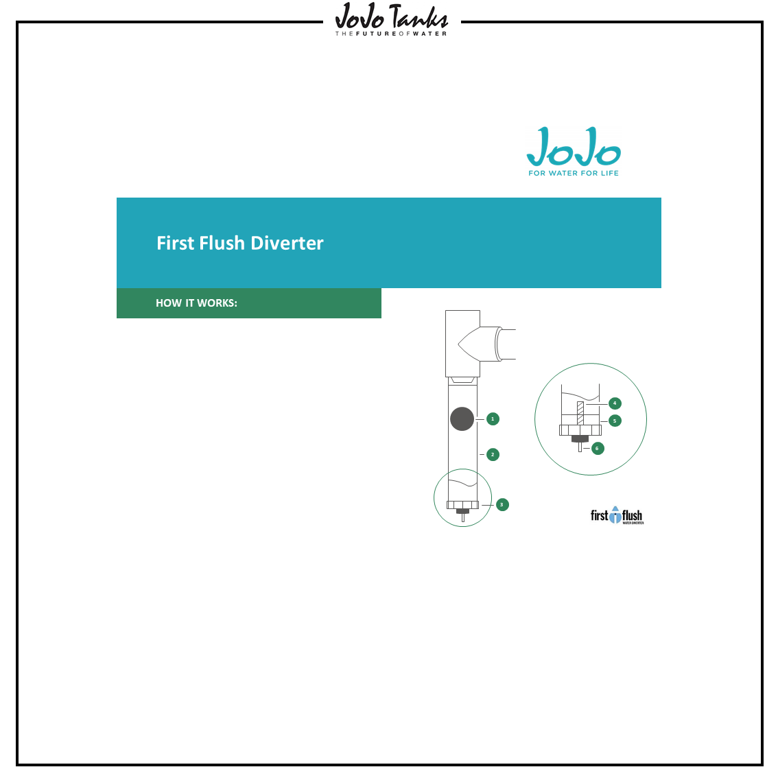 JOJO - Leaflet-First-Flush-Diverter Catalogue