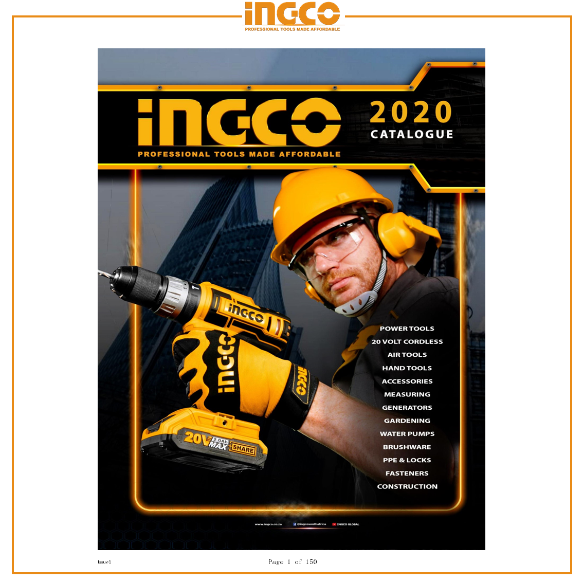 INGCO - CUSTOMER Catalogue Catalogue