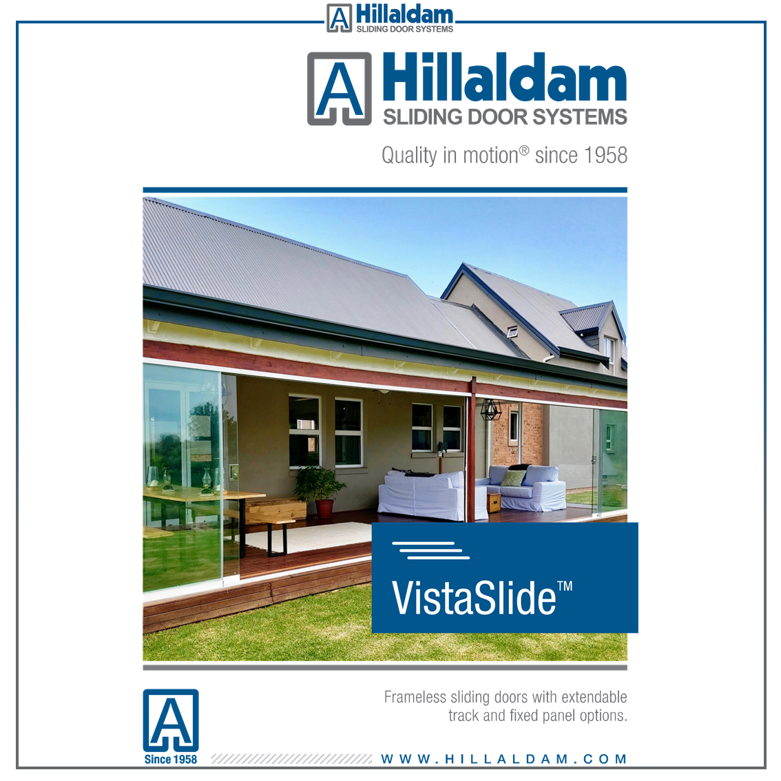 HILLALDAM - VistaSlide Brochure Catalogue