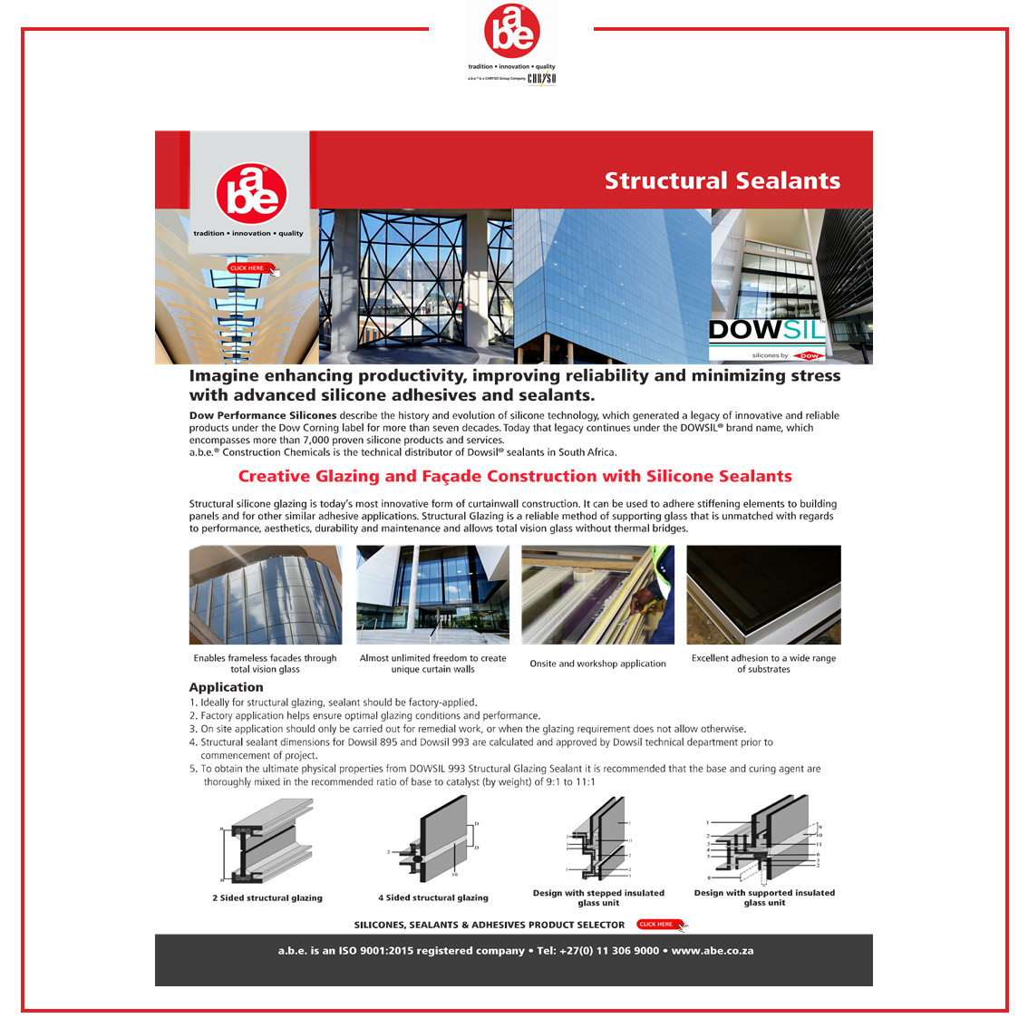 ABE - Structural-sealants-flyer Catalogue
