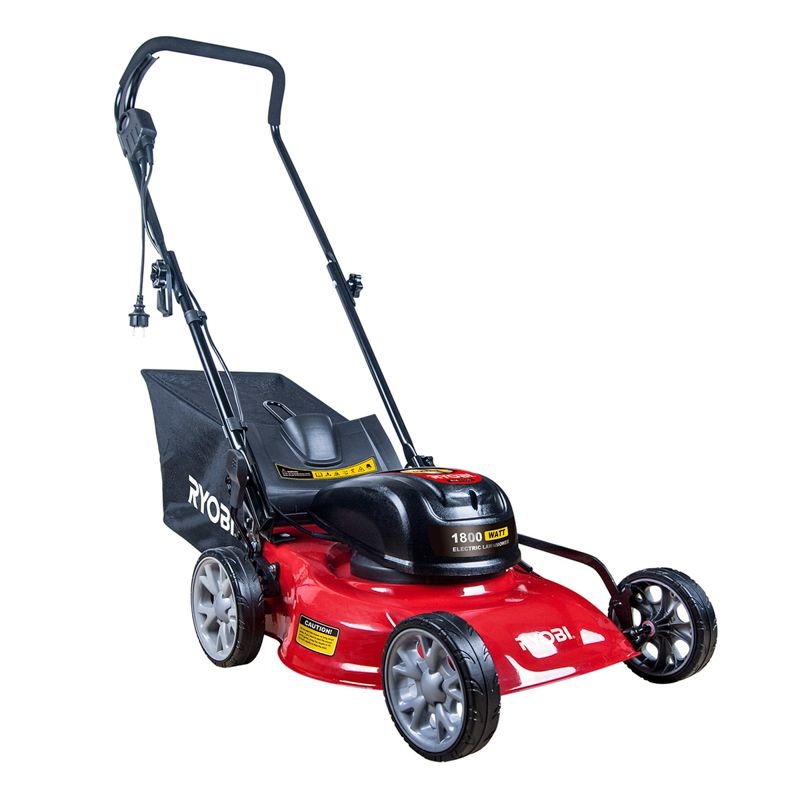 Ryobi 1800w sales electric lawn mower