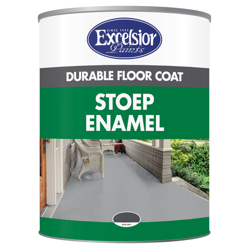 Excelsior Stoep Paint Dark Grey 20l Pietria