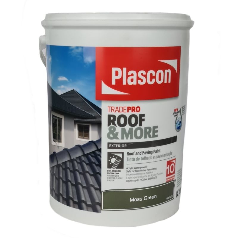 Plascon Tradepro Roof & More Moss Green 5l Pietria