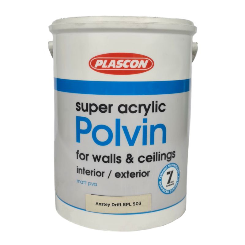 Plascon Polvin Super Acrylic Hanging Greige 5l Pietria