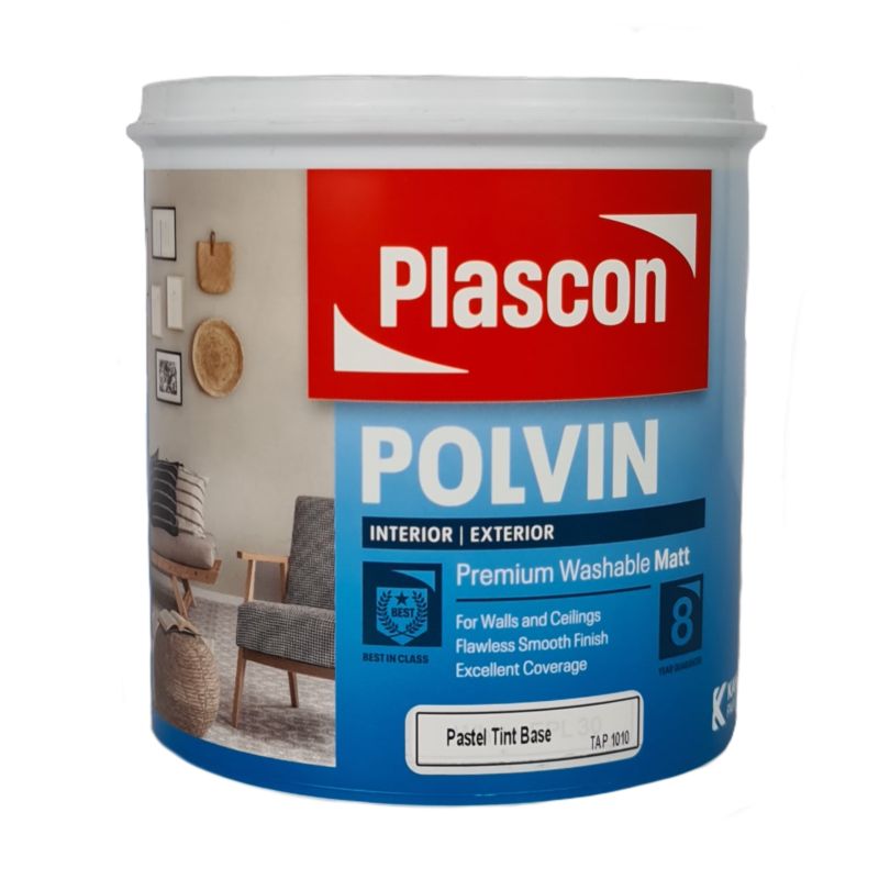 Plascon Polvin Super Acrylic Pastel Tint Base 1 Pietria