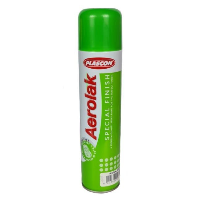 Plascon Aerolak Spray Fluorescent Signal Green 300