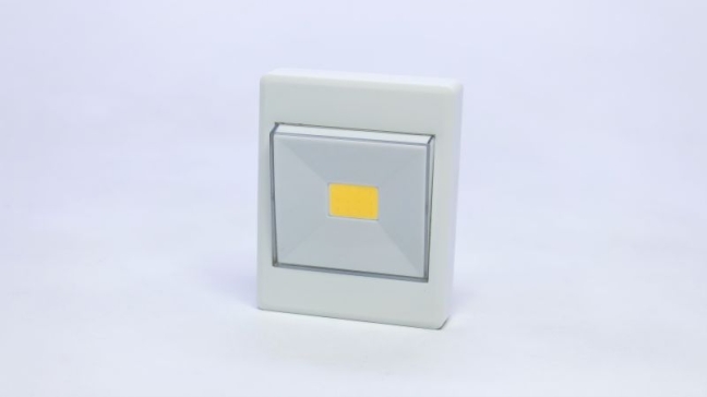 Light Switch LED 80x100mm 1w 4xAAA
