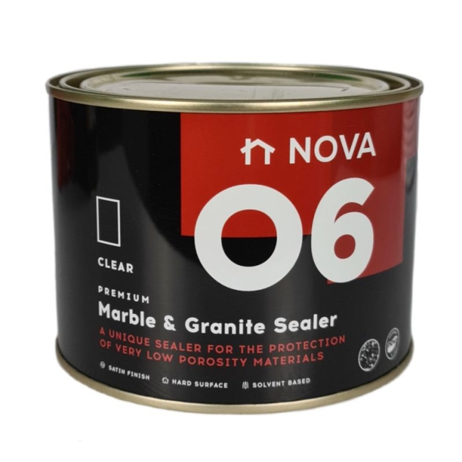 Nova 6 Marble & Granite Sealer Satin Clear 1l