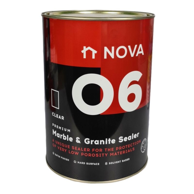 Nova 6 Marble & Granite Sealer Satin Clear 5l