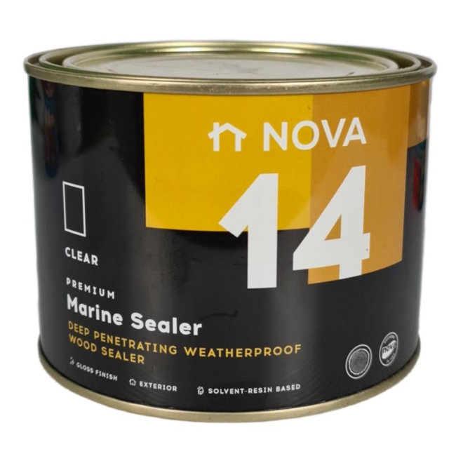Nova 14 Marine Sealer Gloss Clear 1l