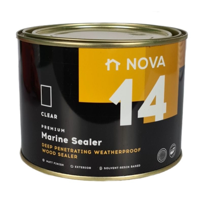 Nova 14 Marine Sealer Matt Clear 1l