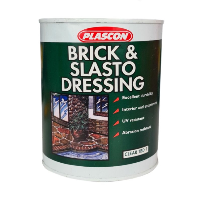 Plascon Brick & Slasto Dressing Clear 1l