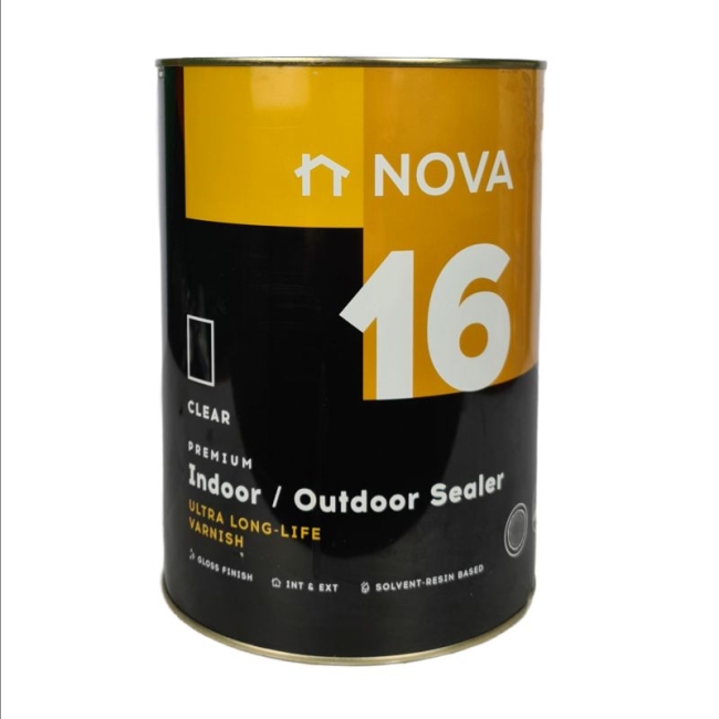 Nova 16 Indoor/Outdoor Sealer Gloss Clear 5l