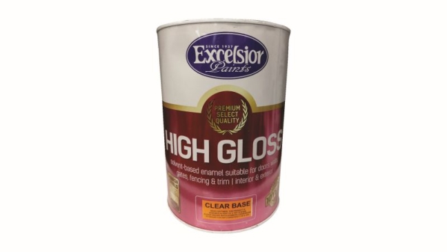 Excelsior High Gloss Enamel Clear Base 5l