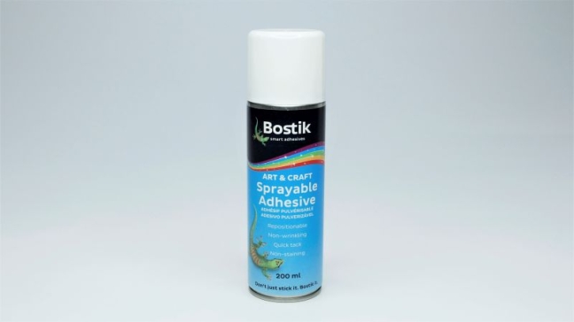 Bostik Art & Craft Sprayable Adhesive 200ml