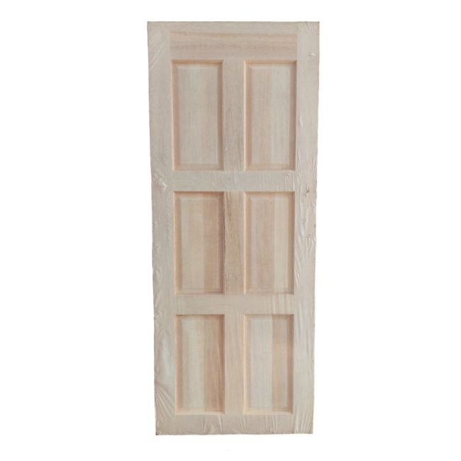 Door 6 Panel Hardwood Colonial Swartland