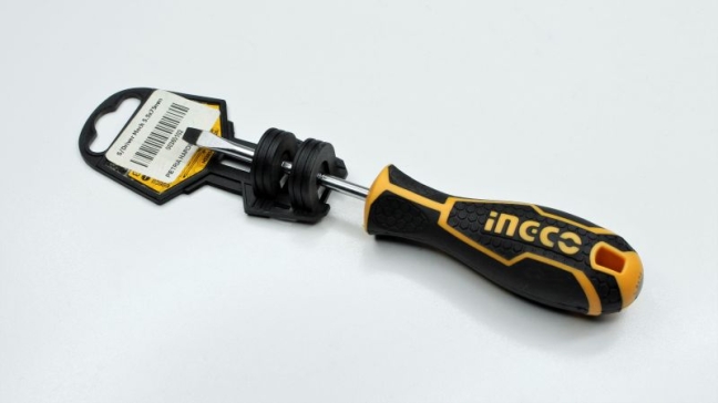 Screwdriver Mechanical 5.0x75mm Ingco