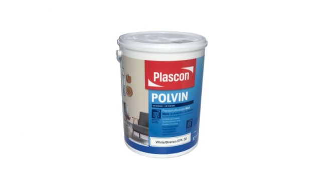 Plascon Polvin Super Acrylic White 5l