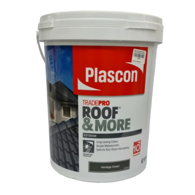 Plascon Tradepro Roof & More Heritage Green 20l Pietria