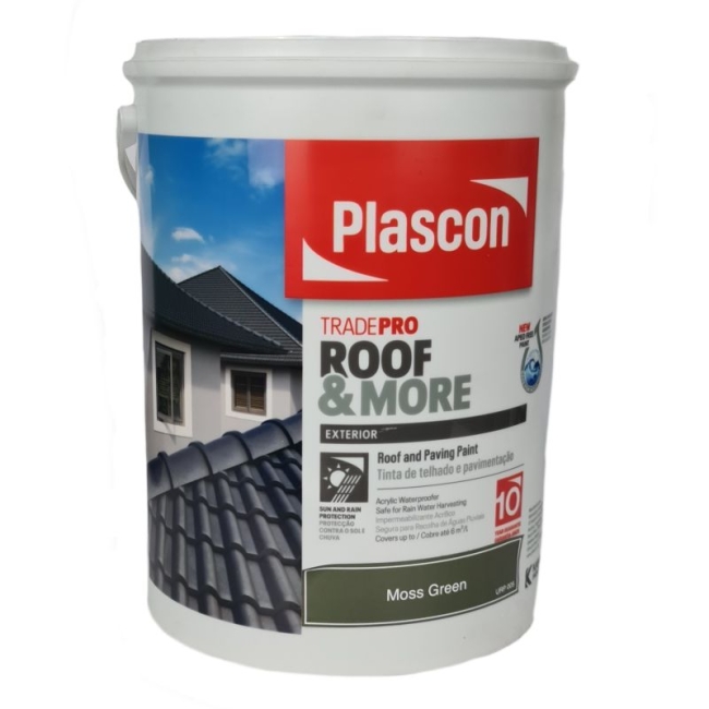 Plascon Tradepro Roof & More Moss Green 5l Pietria