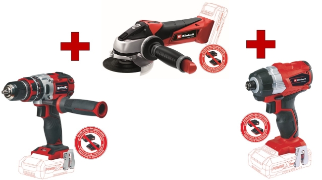 Einhell 3Pack Combo